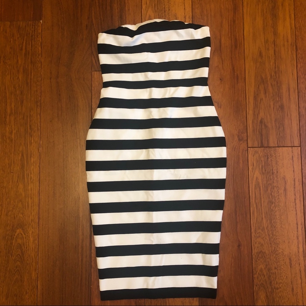 MIDI striped Tube Dress